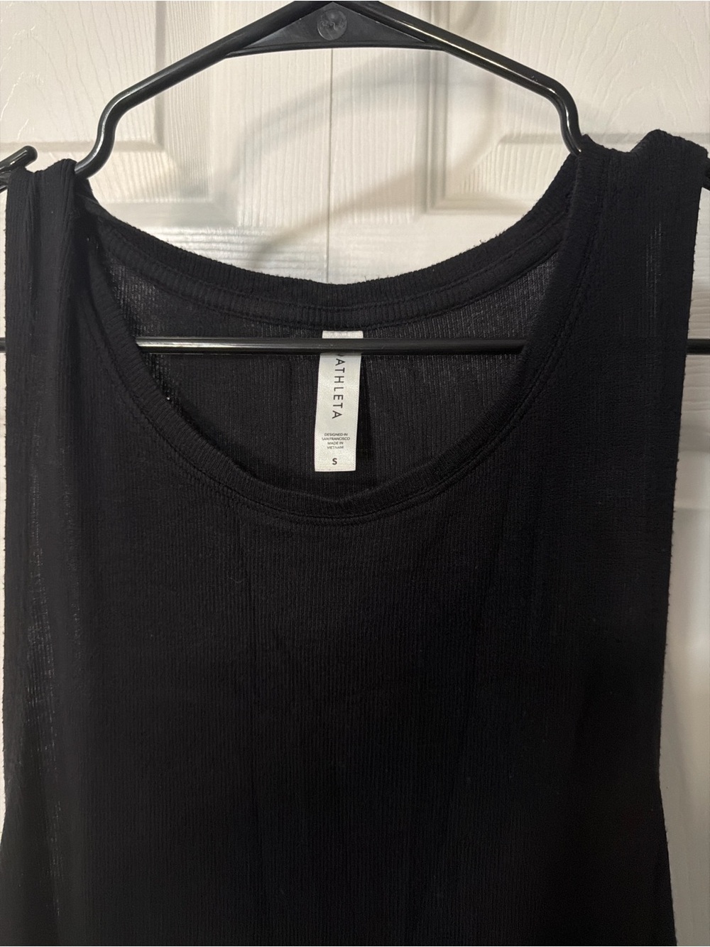Athleta Ribbed Tank Top – Size Small - Picture 2 of 3